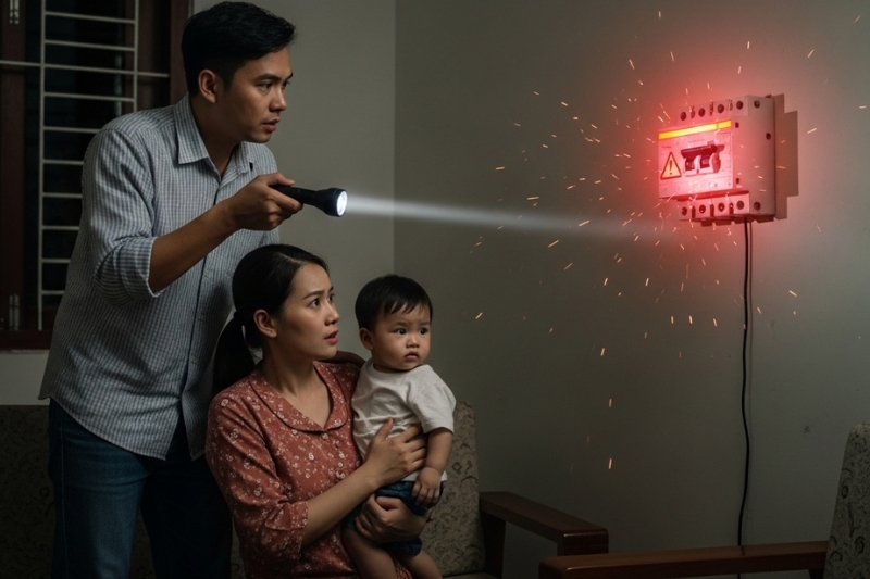 Aptomat Nhảy Liên Tục: 5 Nguyên Nhân & Cách Xử Lý An Toàn Tại Nhà